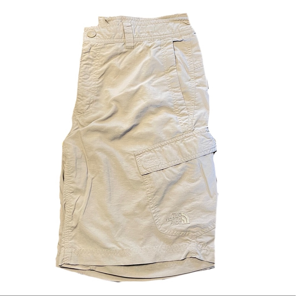 The North Face Thin Khaki Cargo Shorts